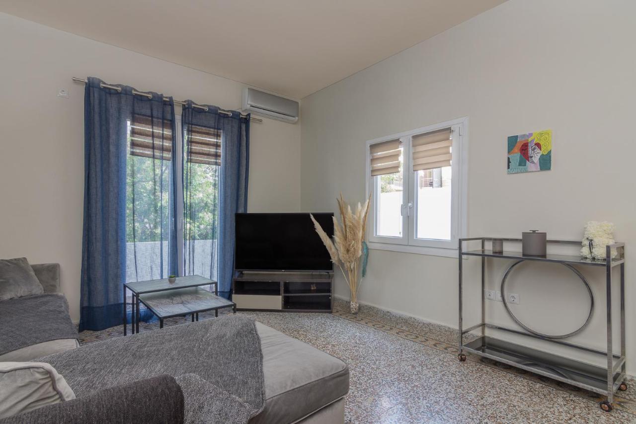 Renovated Panorama Loft: Athens Terrace Gem Apartment Luaran gambar